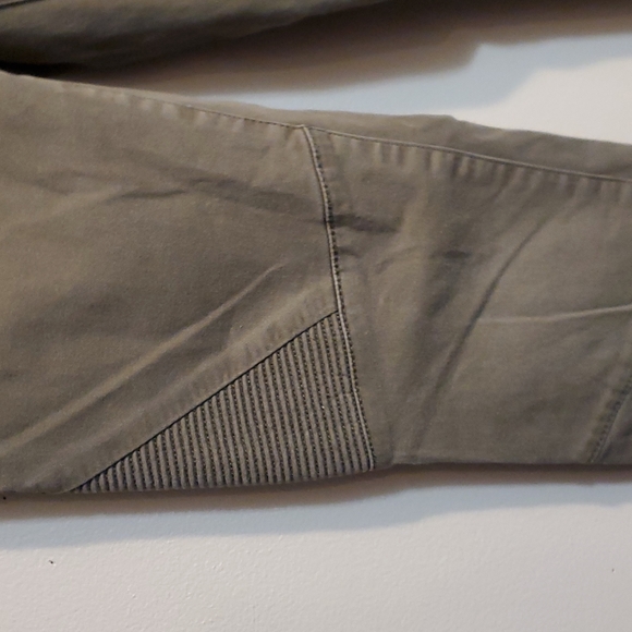 Army Green Moto Pants - Picture 3 of 9